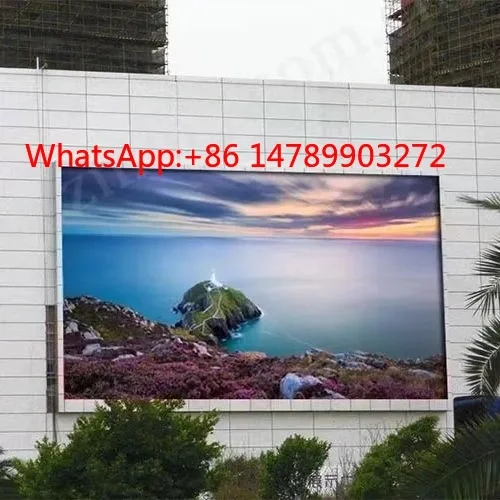 P3.91 Outdoor Fixed LED Display Screen IP65 Waterproof High Brightness 6000CD
P3.91 Outdoor Fixed LED Display Screen IP65 Waterproof High Brightness 6000CD