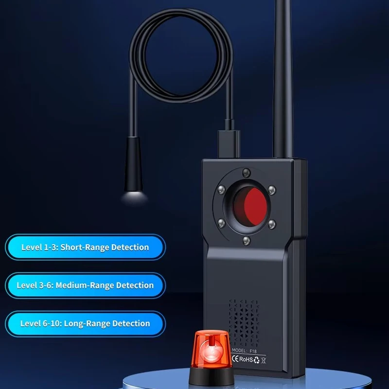 Compact RF & Magnetic Detector, Anti-Spy Scanner for GPS Trackers, Hidden Cameras, and Eavesdropping Devices
Compact RF & Magnetic Detector, Anti-Spy Scanner for GPS Trackers, Hidden Cameras, and Eavesdropping Devices