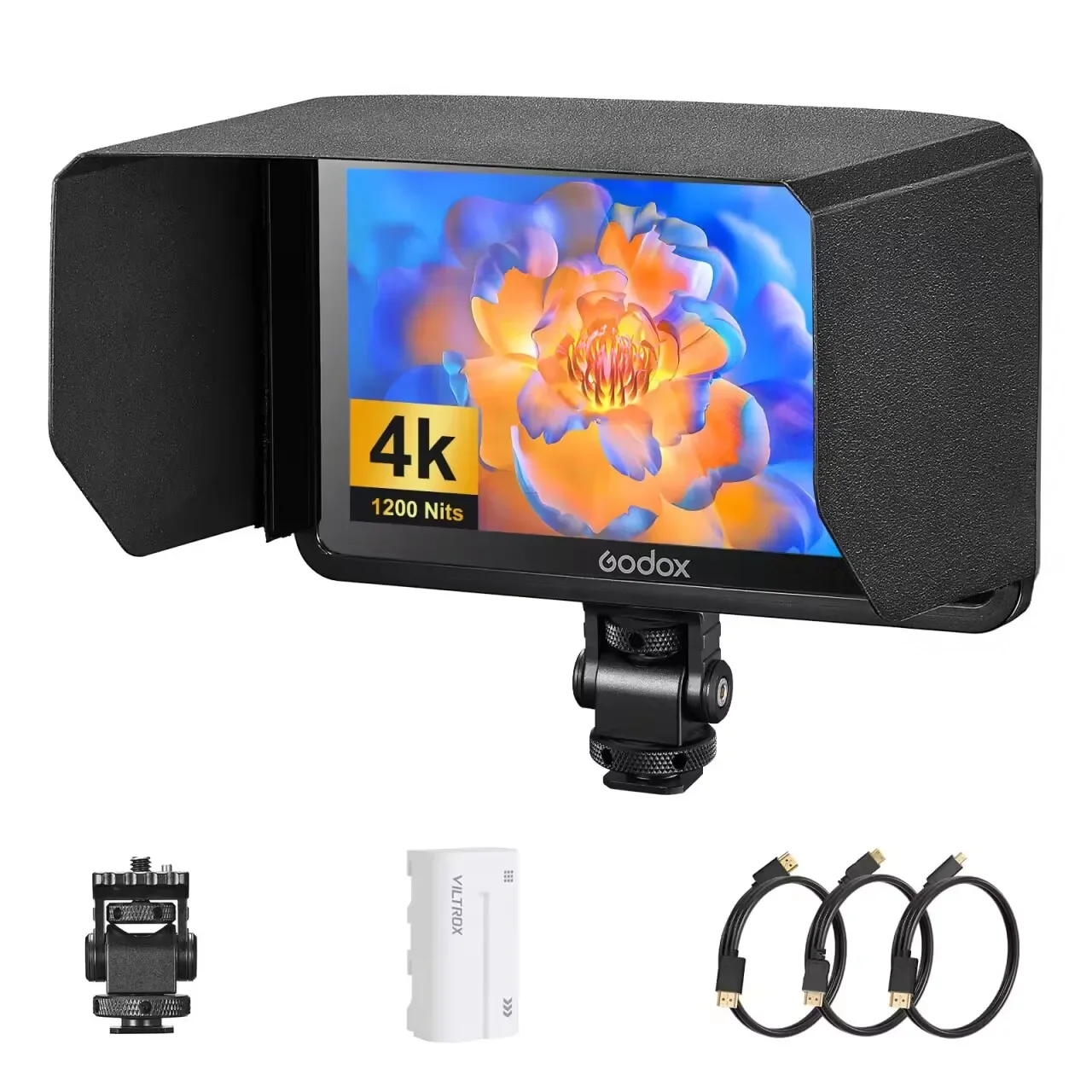 VILTROX DC-550 Pro 5,5-дюймовый 1200 нит 4K 10-битный полевой монитор HDMI, сенсорный экран 3D LUT Exposure Focus Assis VILTROX Camera Monitor
VILTROX DC-550 Pro 5,5-дюймовый 1200 нит 4K 10-битный полевой монитор HDMI, сенсорный экран 3D LUT Exposure Focus Assis VILTROX Camera Monitor