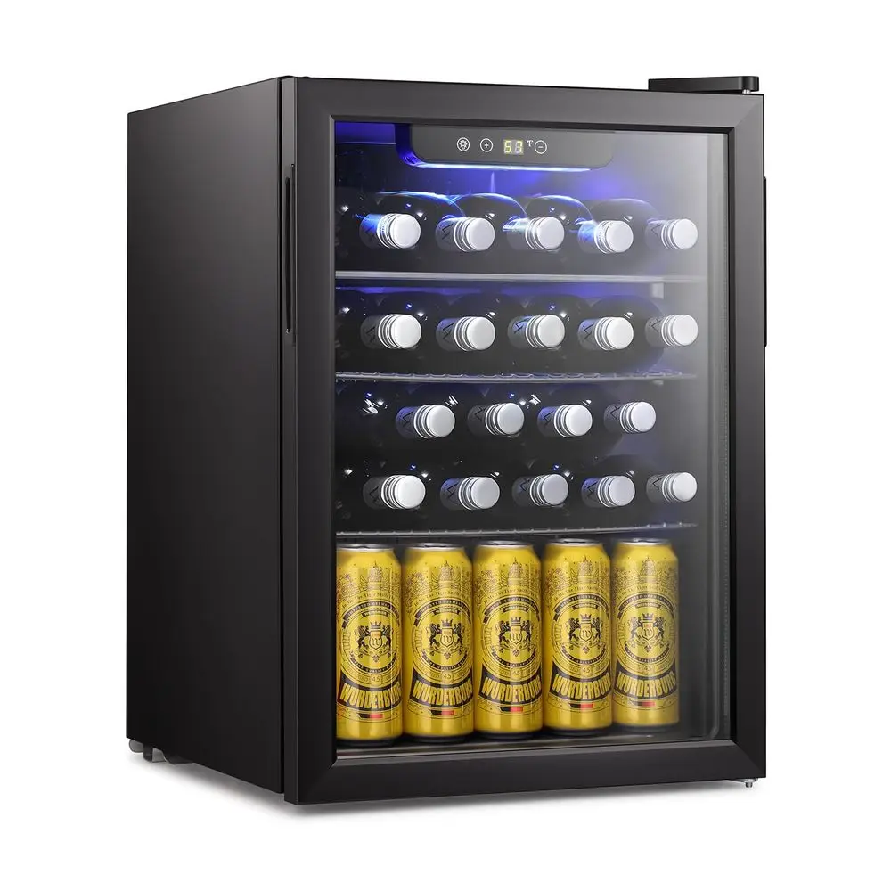 16 Bottle Wine Cooler Cabinet Beverage Refrigerator Small Mini Wine Cellar Beer Soda Clear Glass Door Bar Fridge Quiet Operatio
16 Bottle Wine Cooler Cabinet Beverage Refrigerator Small Mini Wine Cellar Beer Soda Clear Glass Door Bar Fridge Quiet Operatio