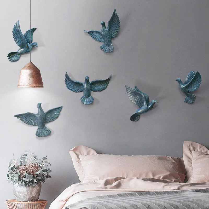 Wall European Stereo Pigeon Bird TV Background Wall Living Room Porch Decoration
Wall European Stereo Pigeon Bird TV Background Wall Living Room Porch Decoration
