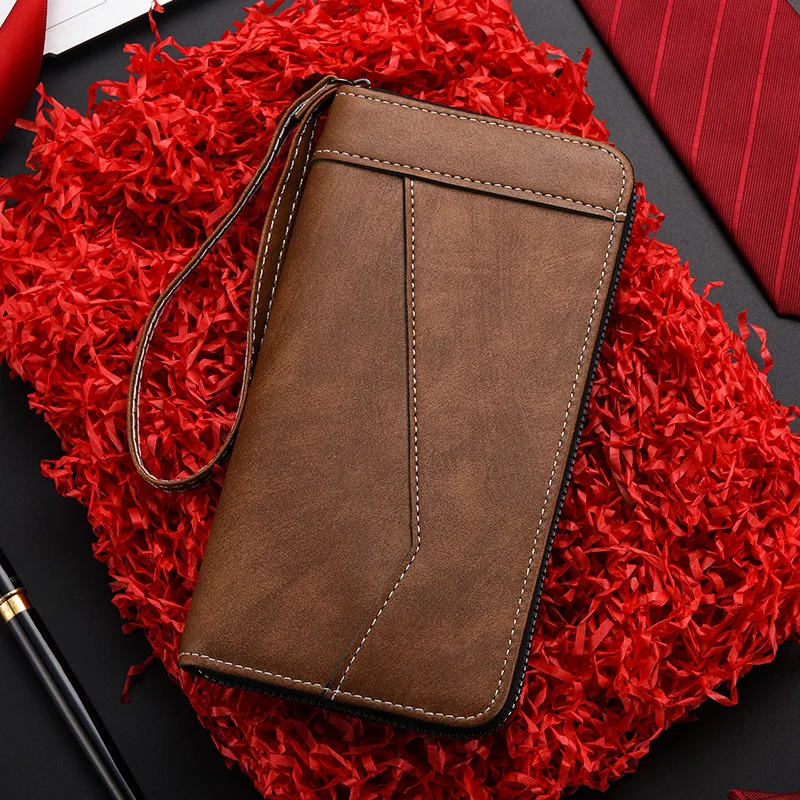 2025 New Men's Wallet Clutch Bag, Classic Long Handbag With Multi Slots For Cards, Wrist Bag For Daily Use
2025 New Men's Wallet Clutch Bag, Classic Long Handbag With Multi Slots For Cards, Wrist Bag For Daily Use