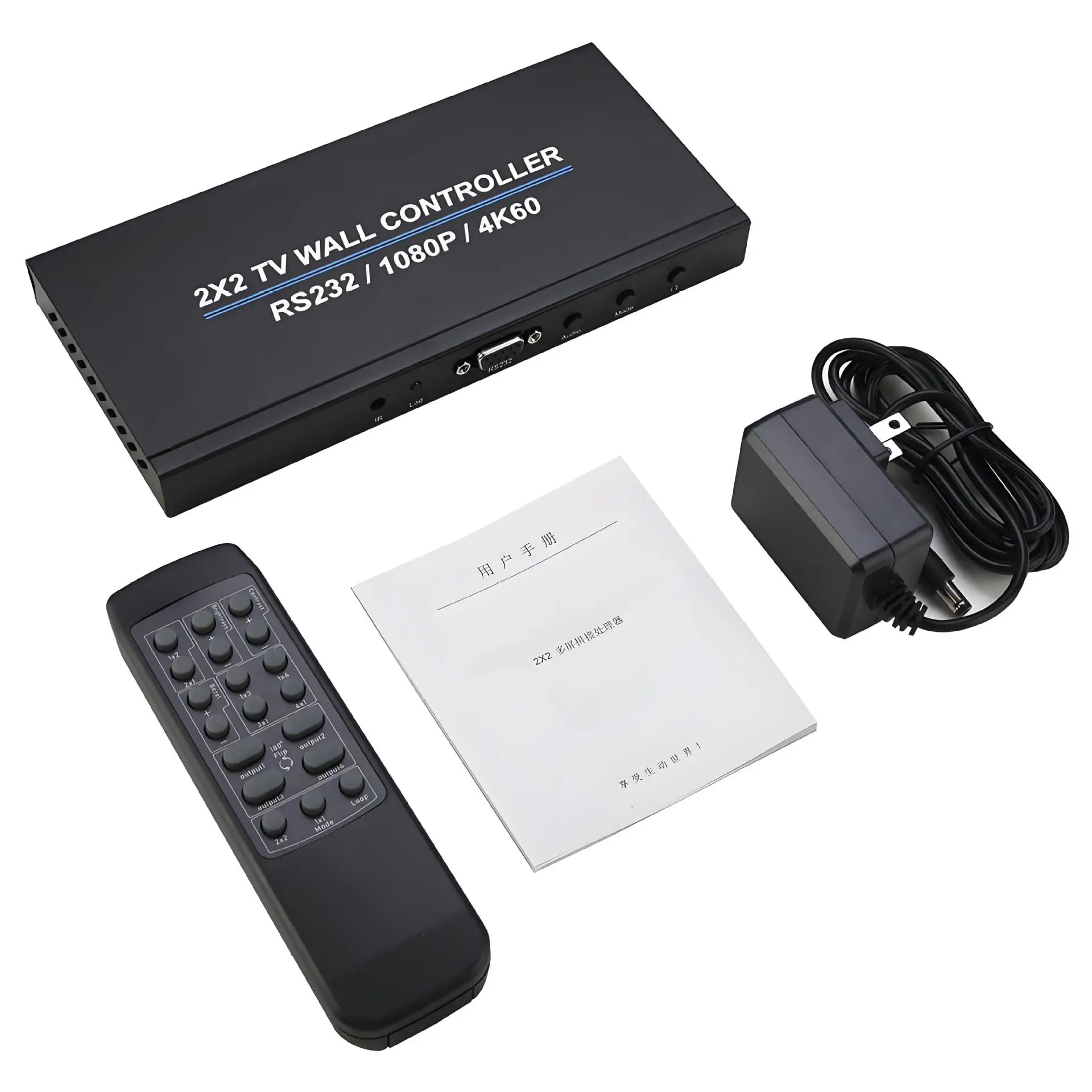 4K 60Hz 2x2 TV Video Wall Controller Screen Stitching Processor Splicer 2x1 3x1 1x3 1x2 4x1 1x4 HDMI Video Splicer For PS4
4K 60Hz 2x2 TV Video Wall Controller Screen Stitching Processor Splicer 2x1 3x1 1x3 1x2 4x1 1x4 HDMI Video Splicer For PS4