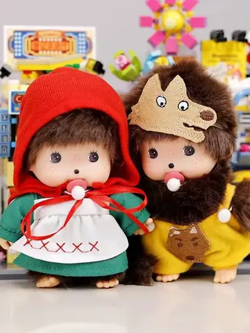 15cm Kawaii Medal Monkey Cute Toy Bag Pendant Transformed Appearance Doll Soft Comfortable Keychain Stuffed Animal Kids DIY Gift