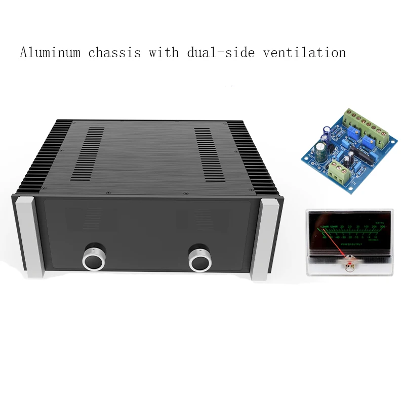 Weiliang Audio New McIntosh Class A Amplifier Chassis Power Amplifier Chassis Dual Meter Version with Driver DIY Case
Weiliang Audio New McIntosh Class A Amplifier Chassis Power Amplifier Chassis Dual Meter Version with Driver DIY Case