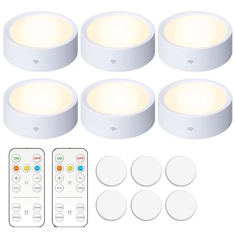Remote Control Cabinet Light Dimmable Battery Kitchen Bedroom Cabinet Wine Cabinet Atmosphere Press Sign in Display Night Light
Remote Control Cabinet Light Dimmable Battery Kitchen Bedroom Cabinet Wine Cabinet Atmosphere Press Sign in Display Night Light