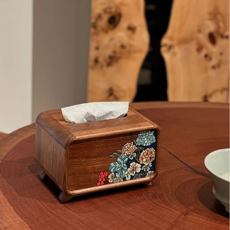 Solid wood tissue box live broadcast popular desktop storage Chinese living room light luxury coffee table pumping carton
Solid wood tissue box live broadcast popular desktop storage Chinese living room light luxury coffee table pumping carton