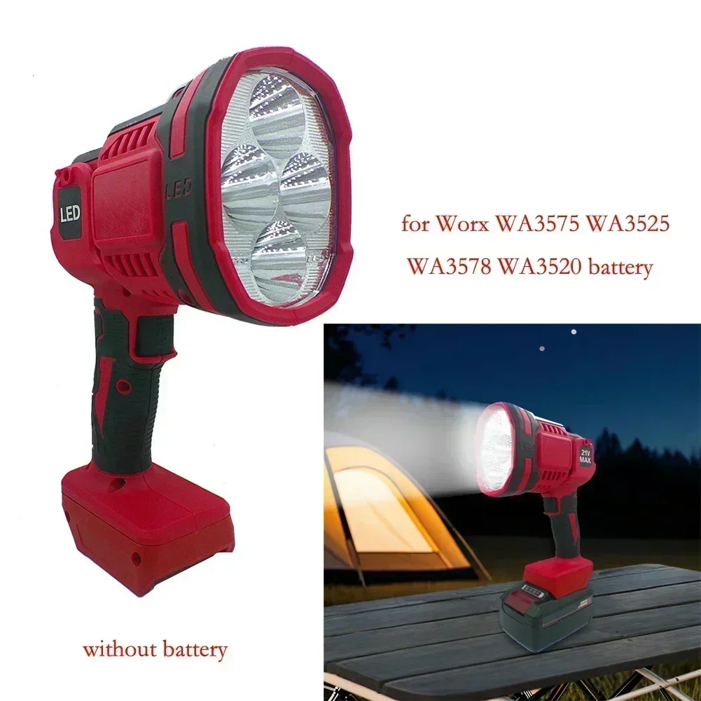 Светодиодный фонарик, рабочий свет, беспроводной для Worx WA3575 WA3525 WA3578 WA3520 WA3742, аккумулятор 16 Вт, портативный, для кемпинга, пешего туризма
Светодиодный фонарик, рабочий свет, беспроводной для Worx WA3575 WA3525 WA3578 WA3520 WA3742, аккумулятор 16 Вт, портативный, для кемпинга, пешего туризма