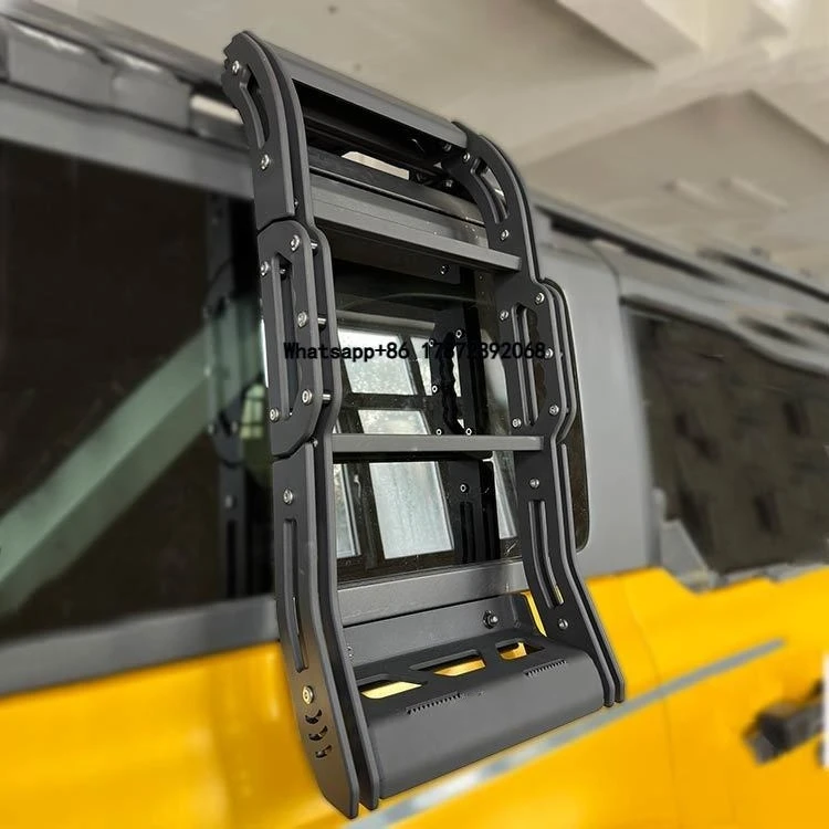 Universal Roof Rack Ladder Regular Size for SUV Truck Van Off Road Vehicle Cargo Access Climbing Step
Universal Roof Rack Ladder Regular Size for SUV Truck Van Off Road Vehicle Cargo Access Climbing Step
