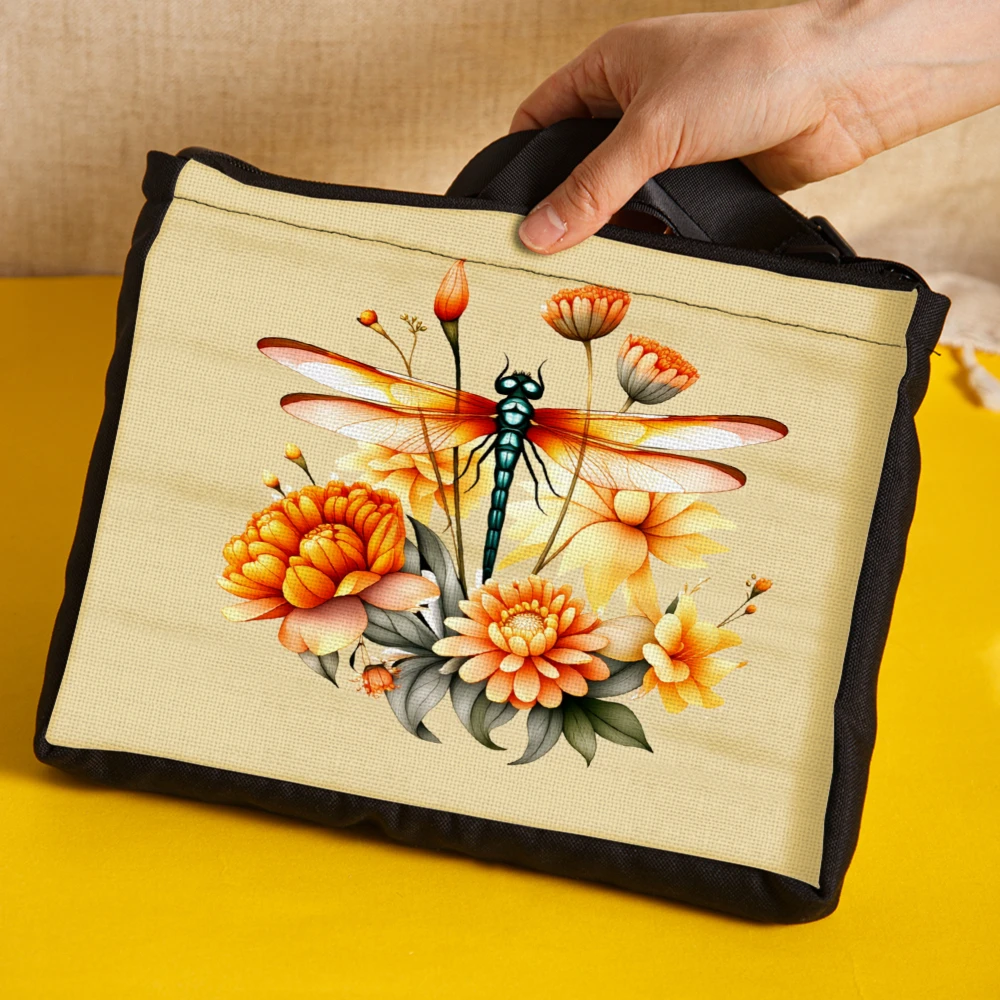 Floral Dragonfly Print Crossbody Bag Beige Nature Inspired Design Shoulder Bags For Women Outdoor Travel Shopping And Daily Use
Floral Dragonfly Print Crossbody Bag Beige Nature Inspired Design Shoulder Bags For Women Outdoor Travel Shopping And Daily Use