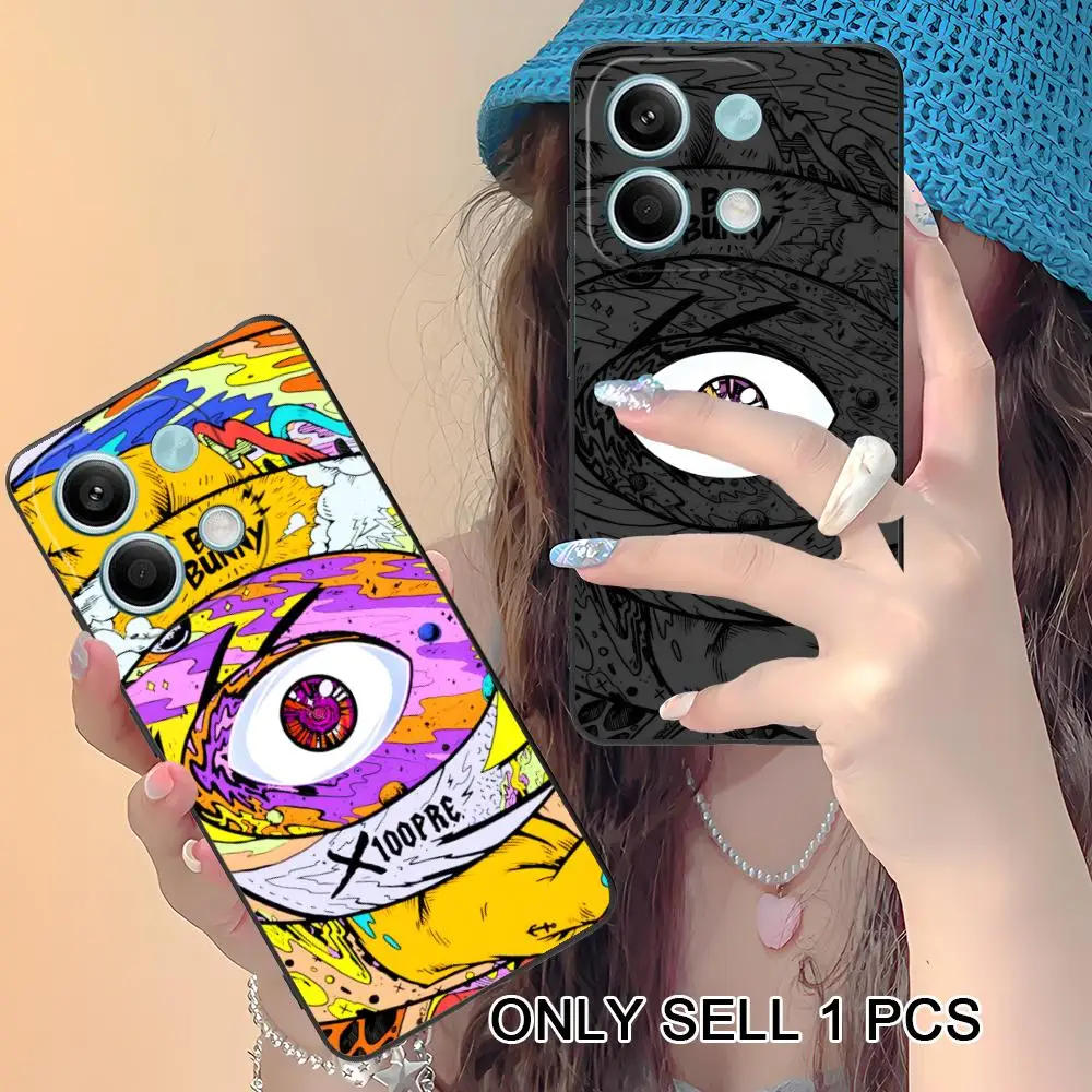 Bad Bunny x100pre Matte TPU Mobile Phone Case for Xiaomi Redmi 15 14 13 12 A5 3 2 1 C Plus 4G 5G Colorful Printing Cover
Bad Bunny x100pre Matte TPU Mobile Phone Case for Xiaomi Redmi 15 14 13 12 A5 3 2 1 C Plus 4G 5G Colorful Printing Cover