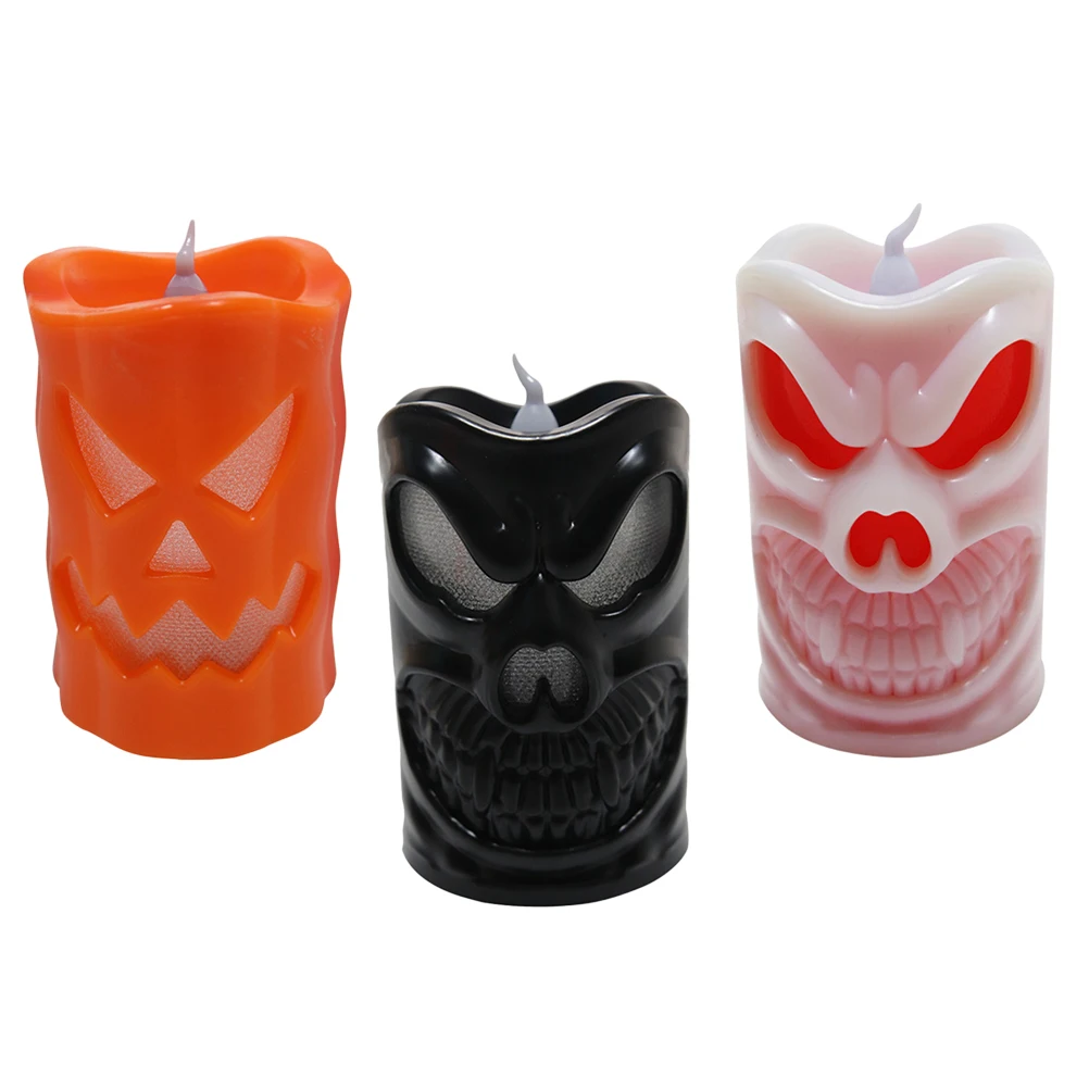 3pcs LED Skull Lights Black Pumpkin Tea Light Electronic C Halloween Party Home Garden Safe Flameless Decor Lighting LED C
3pcs LED Skull Lights Black Pumpkin Tea Light Electronic C Halloween Party Home Garden Safe Flameless Decor Lighting LED C