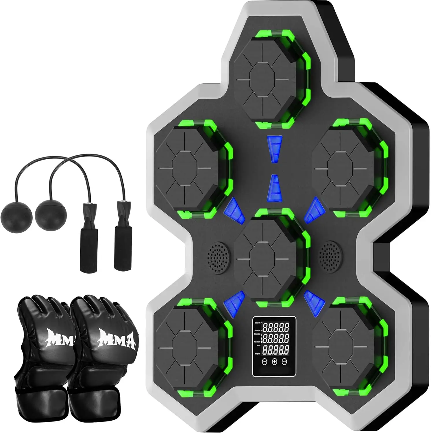 Large PU Music Boxing Machine for Adults & Kids - Bluetooth, Auto Speed, LED Force Display, Max/Average Power Tracking, Home Gym
Large PU Music Boxing Machine for Adults & Kids - Bluetooth, Auto Speed, LED Force Display, Max/Average Power Tracking, Home Gym