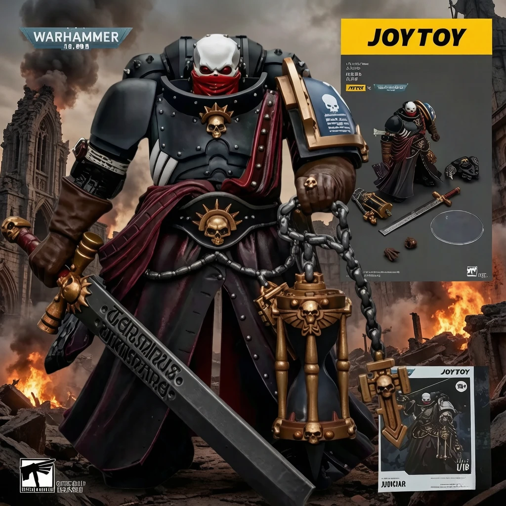 JOYTOY 1/18 Warhammer 40K Ultramarines Judicar Action Figure Relic Blade Movable Model Collectible Toys Gifts
JOYTOY 1/18 Warhammer 40K Ultramarines Judicar Action Figure Relic Blade Movable Model Collectible Toys Gifts