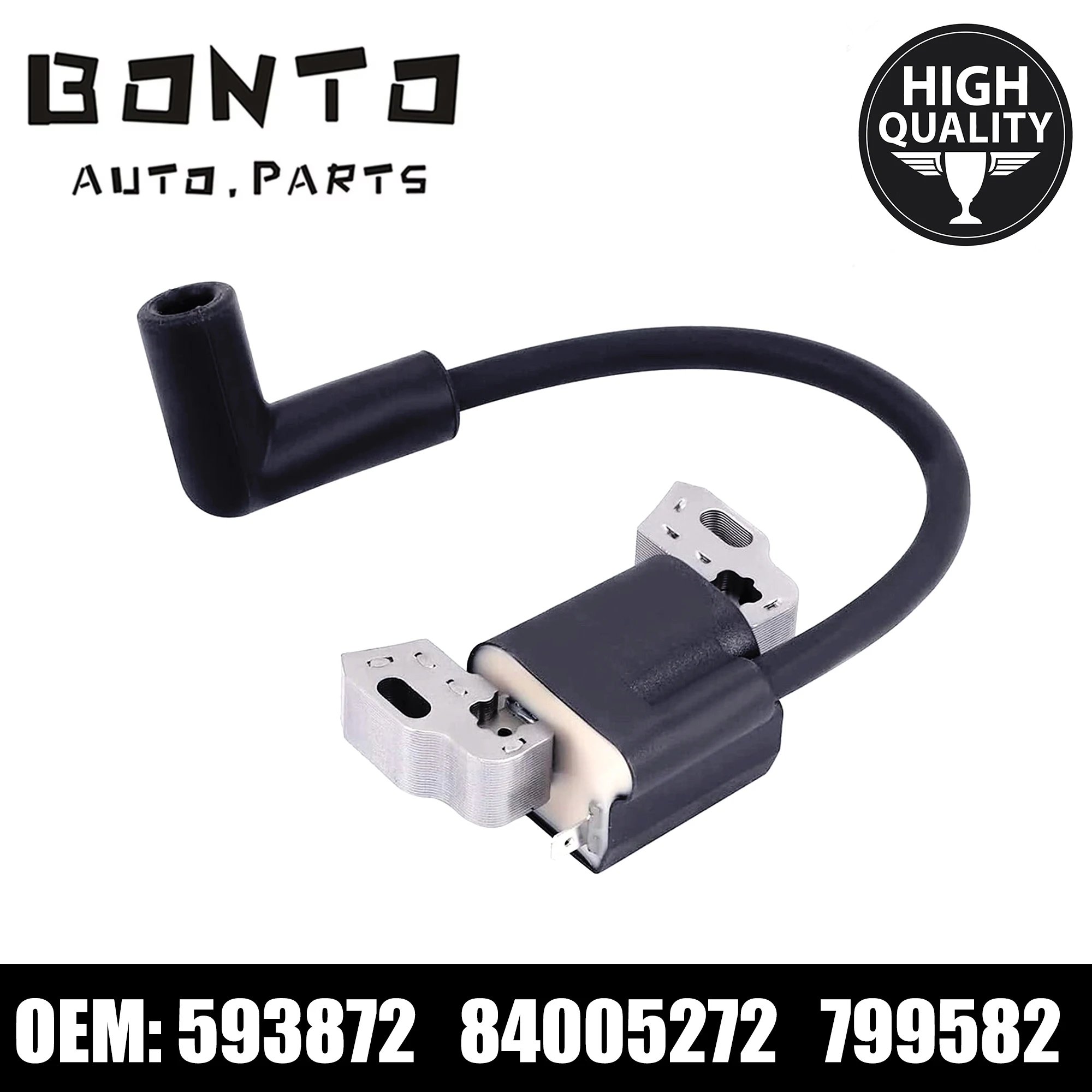 BONTO Ignition Coil for Craftsman Troy-Bilt MTD Mower Pre-2016 Replace 593872 84005272 799582
BONTO Ignition Coil for Craftsman Troy-Bilt MTD Mower Pre-2016 Replace 593872 84005272 799582