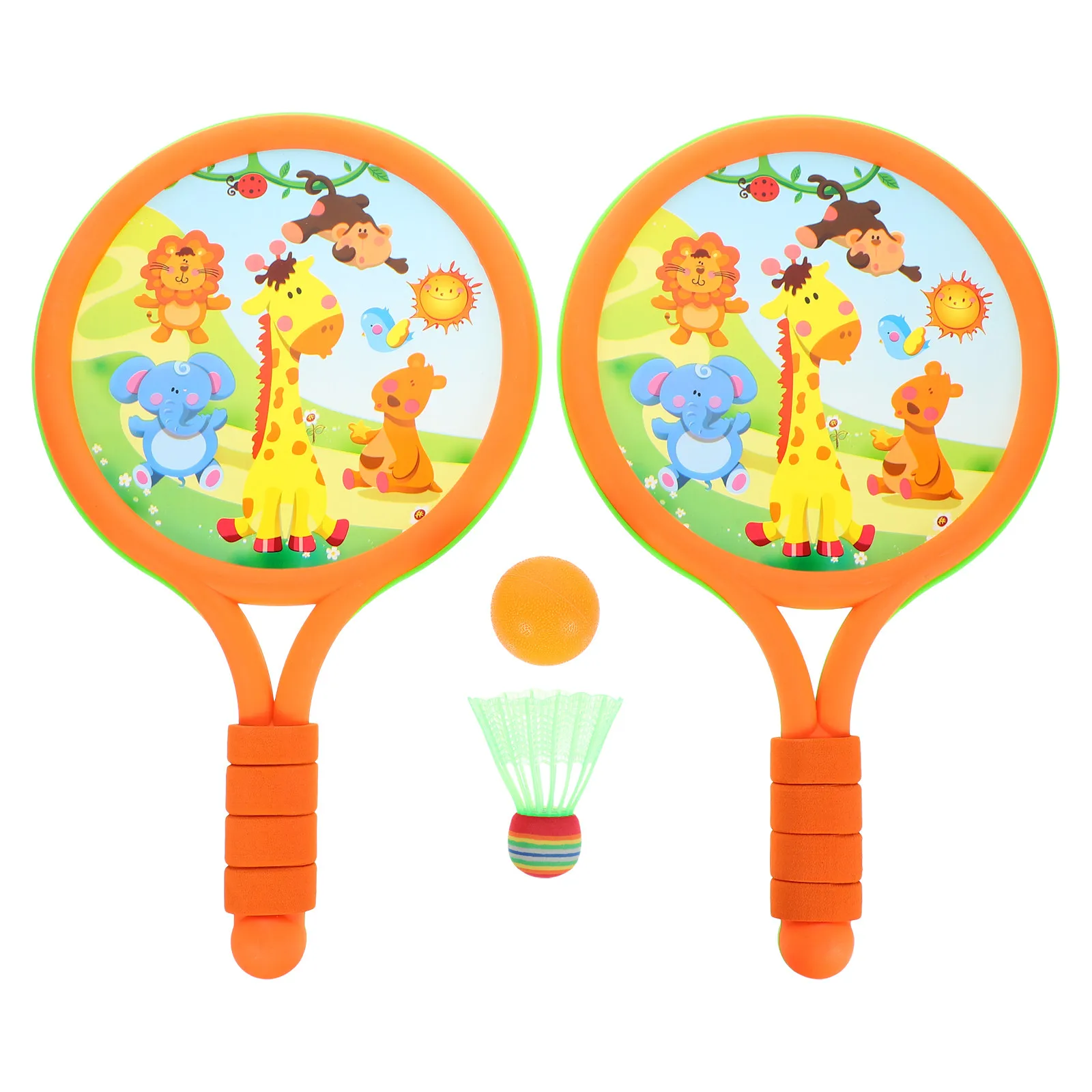 Outdoor Funny Badminton Racket Lightweight Tennis Sports for Parent- Game
Outdoor Funny Badminton Racket Lightweight Tennis Sports for Parent- Game