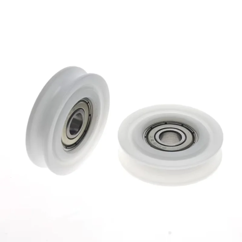 1Pc 608 plastic coated bearing pulley, U-shaped groove wheel, rubber coated Peilin wheel M8x40x10mm
1Pc 608 plastic coated bearing pulley, U-shaped groove wheel, rubber coated Peilin wheel M8x40x10mm