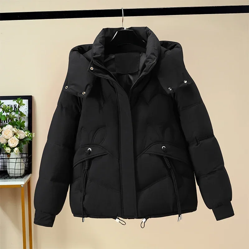 Women's Winter Oversize Cotton down Coat Hooded Thick Warm Parka Middle-Length Jacket Long Sleeve Solid Top Female Outwear
Women's Winter Oversize Cotton down Coat Hooded Thick Warm Parka Middle-Length Jacket Long Sleeve Solid Top Female Outwear