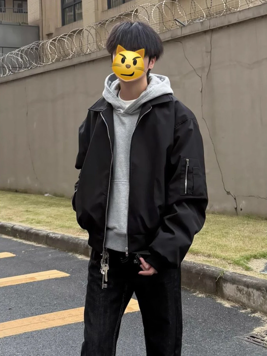 Американский ретро Flight Jaet, мужская осенняя High Sensation Cool ort, повседневная модная рабочая одежда, пальто, украшение на молнии, подставка
Американский ретро Flight Jaet, мужская осенняя High Sensation Cool ort, повседневная модная рабочая одежда, пальто, украшение на молнии, подставка