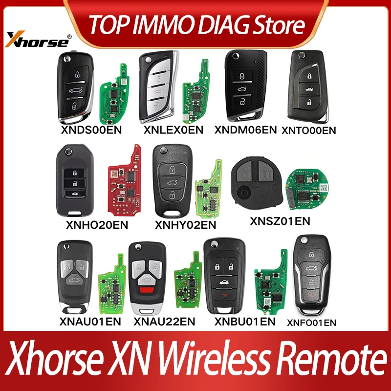 Xhorse Wireless Remote XNDS00EN XNLEX0EN XNDM06EN XNTO00EN XNHO20EN XNHY02EN XNSZ01EN XNAU01EN XNAU22EN XNBU01EN XNFO01EN NXP
Xhorse Wireless Remote XNDS00EN XNLEX0EN XNDM06EN XNTO00EN XNHO20EN XNHY02EN XNSZ01EN XNAU01EN XNAU22EN XNBU01EN XNFO01EN NXP