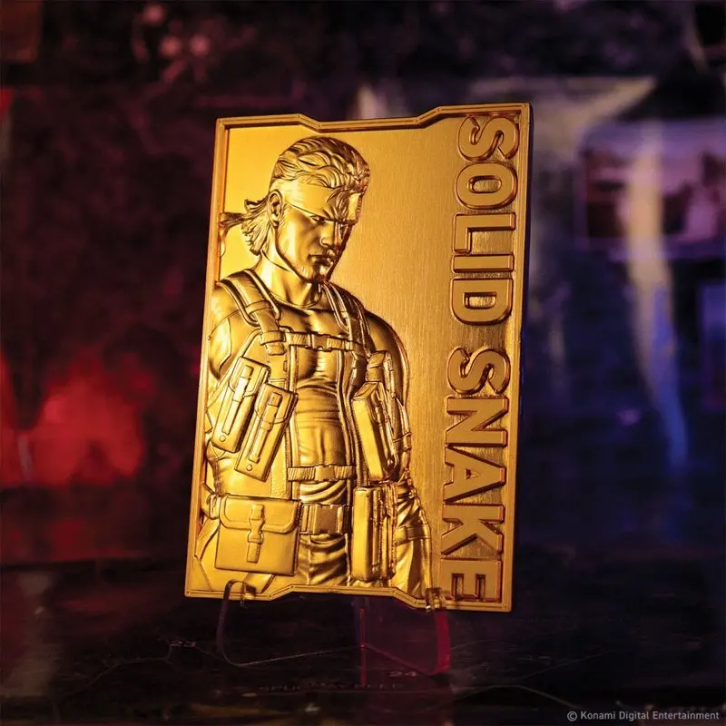 Ограниченная серия 2001 Fanattik: Официальный мерч Metal Gear Solid 2, значок Solid Snake, позолоченный 24-каратным золотом, коллекционный значок-пин, подарок, украшение
Ограниченная серия 2001 Fanattik: Официальный мерч Metal Gear Solid 2, значок Solid Snake, позолоченный 24-каратным золотом, коллекционный значок-пин, подарок, украшение