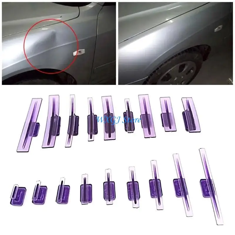 37JE 18pcs/set Vehicle Repair Tools Long Bar Dent Repair Tool Durable & Flexible Tools for DIY Enthusiasts & Body Shops
37JE 18pcs/set Vehicle Repair Tools Long Bar Dent Repair Tool Durable & Flexible Tools for DIY Enthusiasts & Body Shops