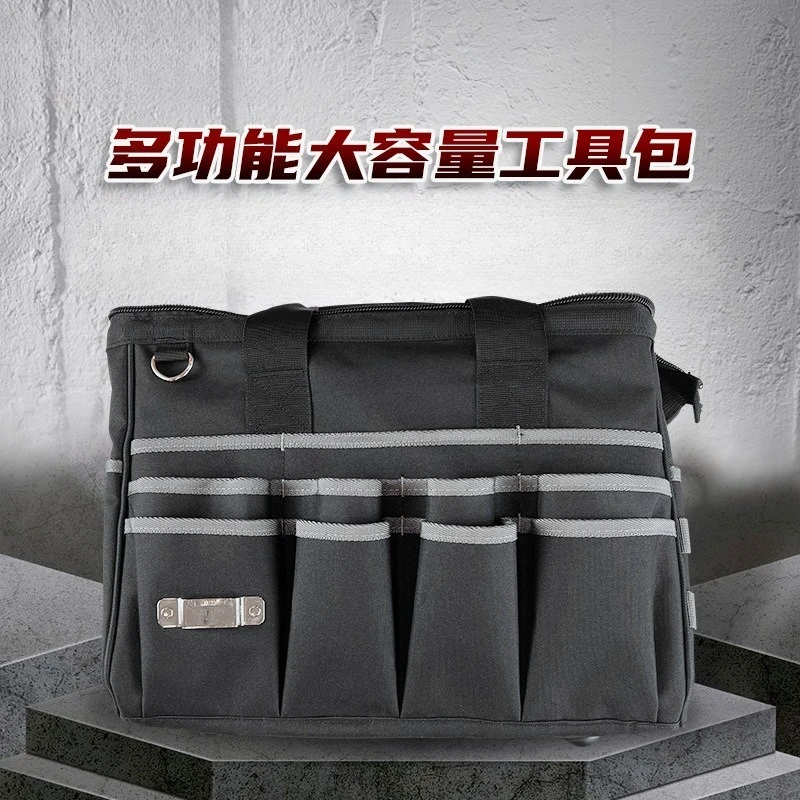 GJ0011 Многокарманная сумка для хранения инструментов на молнии, многофункциональный набор инструментов для обслуживания автомобиля 41*22*31 см
GJ0011 Многокарманная сумка для хранения инструментов на молнии, многофункциональный набор инструментов для обслуживания автомобиля 41*22*31 см