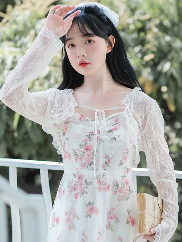 Women's Ice Silk Sun Protection Clothing ort Beach Outerwear Lace Csole with Strap Vest Cardigan Korean Sle Long Sve
Women's Ice Silk Sun Protection Clothing ort Beach Outerwear Lace Csole with Strap Vest Cardigan Korean Sle Long Sve