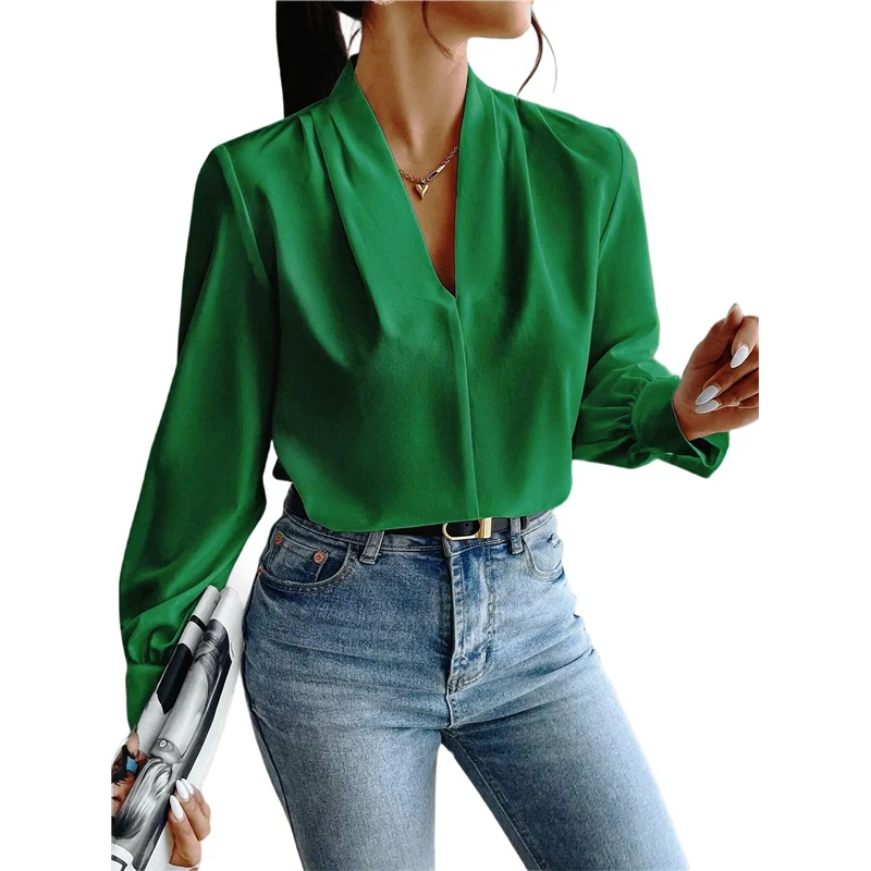 Womens Tops Trendy 2025 Long Sleeve Shirts Blouses Dressy Casual Spring Summer Business Outfits 
Womens Tops Trendy 2025 Long Sleeve Shirts Blouses Dressy Casual Spring Summer Business Outfits