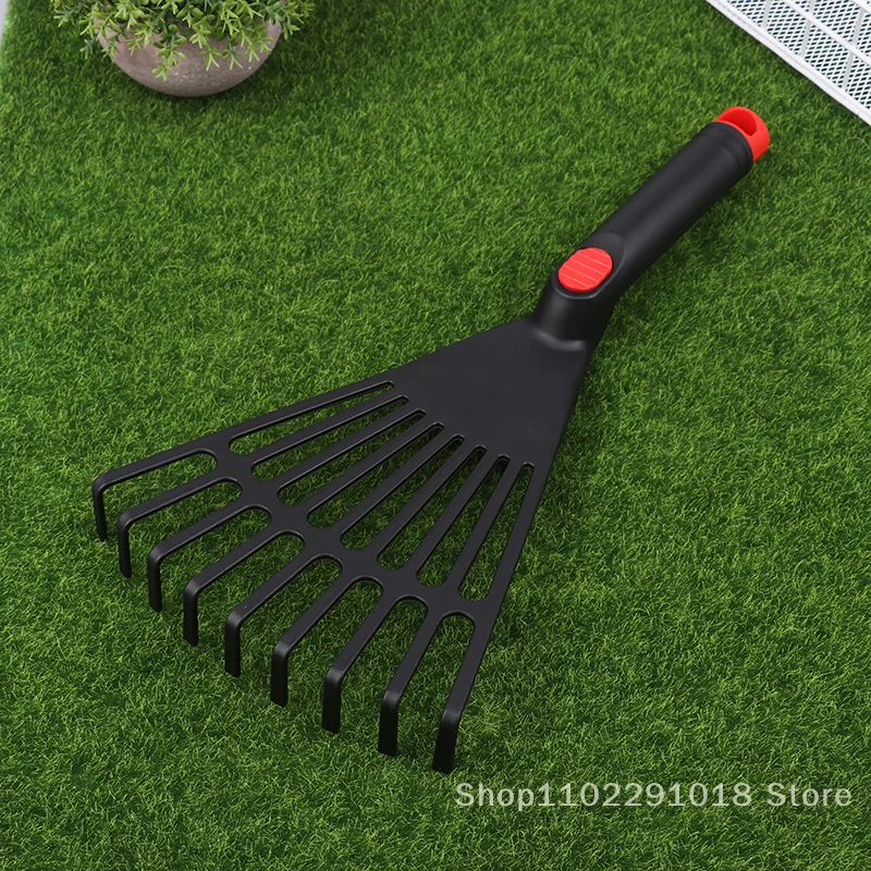 1Pc Garden Grass Leaf Rake Plastic Rake Gardening Rake Lawn Hand Tool With Handle Tool For Garden Maintenance Plant Care
1Pc Garden Grass Leaf Rake Plastic Rake Gardening Rake Lawn Hand Tool With Handle Tool For Garden Maintenance Plant Care