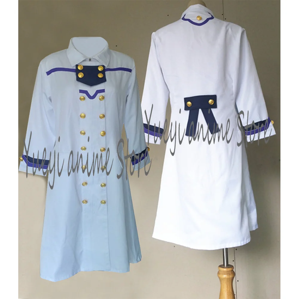 Women's Cosplay Akagami No Shirayuki-hime Shirayuki Pharmacist Costume white Daily windbreaker coat Halloween Party customized
Women's Cosplay Akagami No Shirayuki-hime Shirayuki Pharmacist Costume white Daily windbreaker coat Halloween Party customized