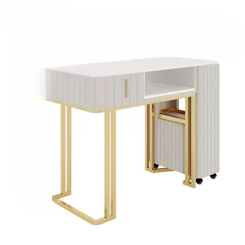 &c Light Luxury Nail Bar Salon Manicure Table and Chair Set Stainless Steel Wood Marble for Mall Application
&c Light Luxury Nail Bar Salon Manicure Table and Chair Set Stainless Steel Wood Marble for Mall Application