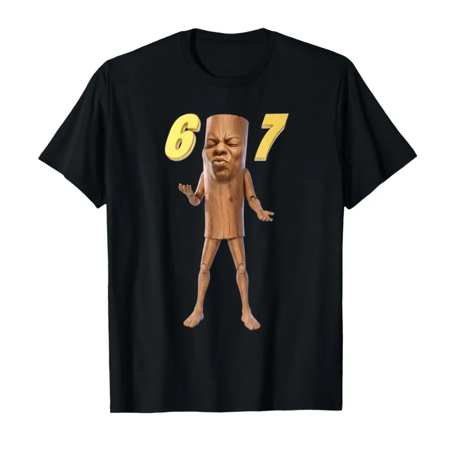 Funny Triple T 67 Meme Tung Tung Tung Speed Face Brainrot T-shirt For Men Women 100% Cotton T Shirts Short Sleeve Tops 0424-3
Funny Triple T 67 Meme Tung Tung Tung Speed Face Brainrot T-shirt For Men Women 100% Cotton T Shirts Short Sleeve Tops 0424-3