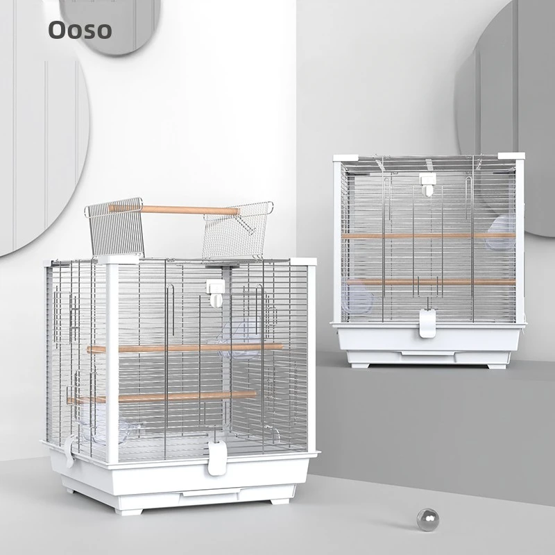 Большая клетка для птиц из нержавеющей стали, легко чистящаяся, для попугая, авиационный двухдверный кожух для разведения, брызгозащищенный скворечник
Большая клетка для птиц из нержавеющей стали, легко чистящаяся, для попугая, авиационный двухдверный кожух для разведения, брызгозащищенный скворечник