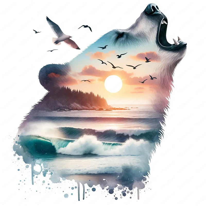 QT620# Majestic Howling Bear Toilet Stickers Decoration for Living Room, Wall, Bedroom, and Home Decor Car Decals Self-Adhesive
QT620# Majestic Howling Bear Toilet Stickers Decoration for Living Room, Wall, Bedroom, and Home Decor Car Decals Self-Adhesive