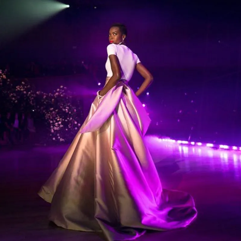 Runway Pink Skirt Zipper High Split A Line Floor Length Long Maxi Skirt with Pockets Elegant Split Skirts Women New Style
Runway Pink Skirt Zipper High Split A Line Floor Length Long Maxi Skirt with Pockets Elegant Split Skirts Women New Style