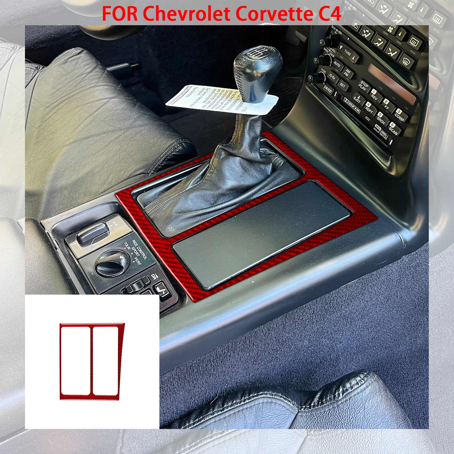 FOR Chevrolet Corvette C4 1991-1996 Car Center Control Panel Gear Frame Cover Carbon Fiber Interior Decor Accessories Sticker
FOR Chevrolet Corvette C4 1991-1996 Car Center Control Panel Gear Frame Cover Carbon Fiber Interior Decor Accessories Sticker