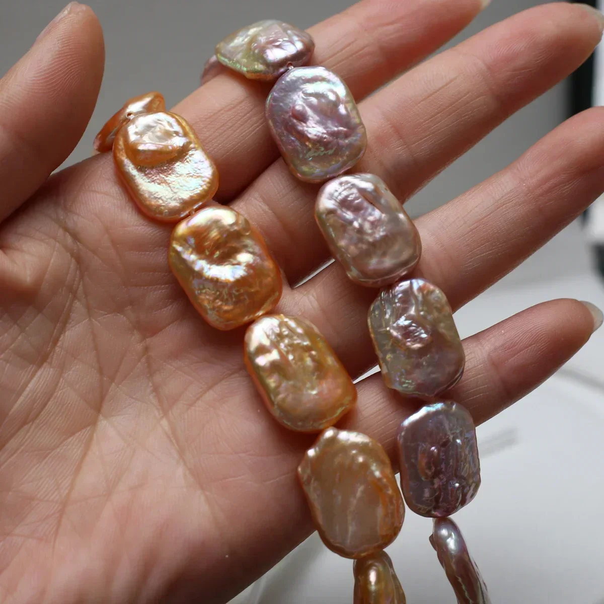 15x20mm 4A Supreme Natural Freshwater Baroque Square Pink Purple Pearl Bead Gift Jewelry Make DIY Necklace Bracelet Accessories
15x20mm 4A Supreme Natural Freshwater Baroque Square Pink Purple Pearl Bead Gift Jewelry Make DIY Necklace Bracelet Accessories