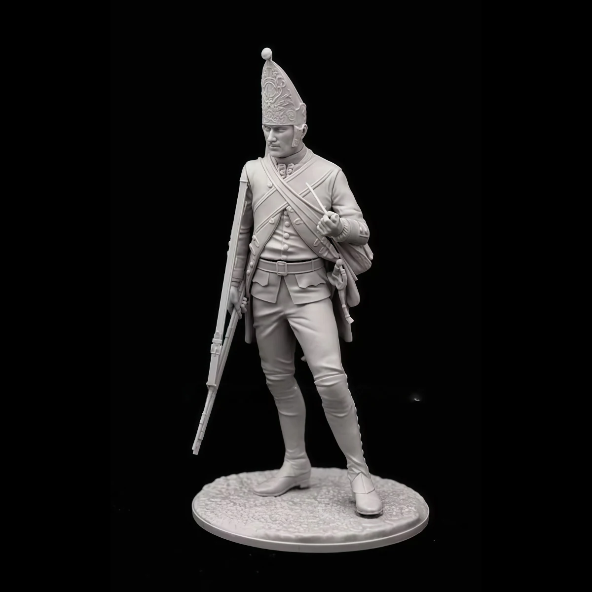 54MM Resin Unpainted Model Kit, Military Theme, Prussian Infantry Unassembled and Unpainted GK, 1764R
54MM Resin Unpainted Model Kit, Military Theme, Prussian Infantry Unassembled and Unpainted GK, 1764R
