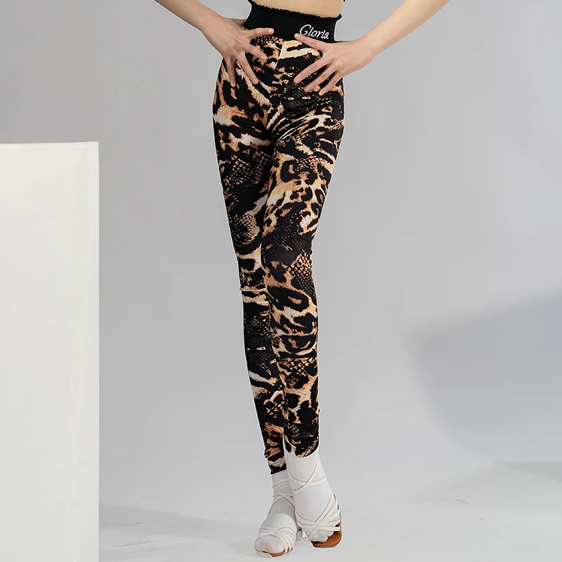 Leopard Latin Dance Pants Girls Ballroom Practice Wear Modern Dancing Outfit Salsa Trousers Stage Costume Tap Dancewear DL9468
Leopard Latin Dance Pants Girls Ballroom Practice Wear Modern Dancing Outfit Salsa Trousers Stage Costume Tap Dancewear DL9468