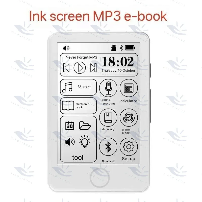 Portable MP3 Player Music Player Ink Screen E-Book Reader Voice Recorder Dictionary 2.8-inch Touch Digital Bluetooth Radio Car
Portable MP3 Player Music Player Ink Screen E-Book Reader Voice Recorder Dictionary 2.8-inch Touch Digital Bluetooth Radio Car