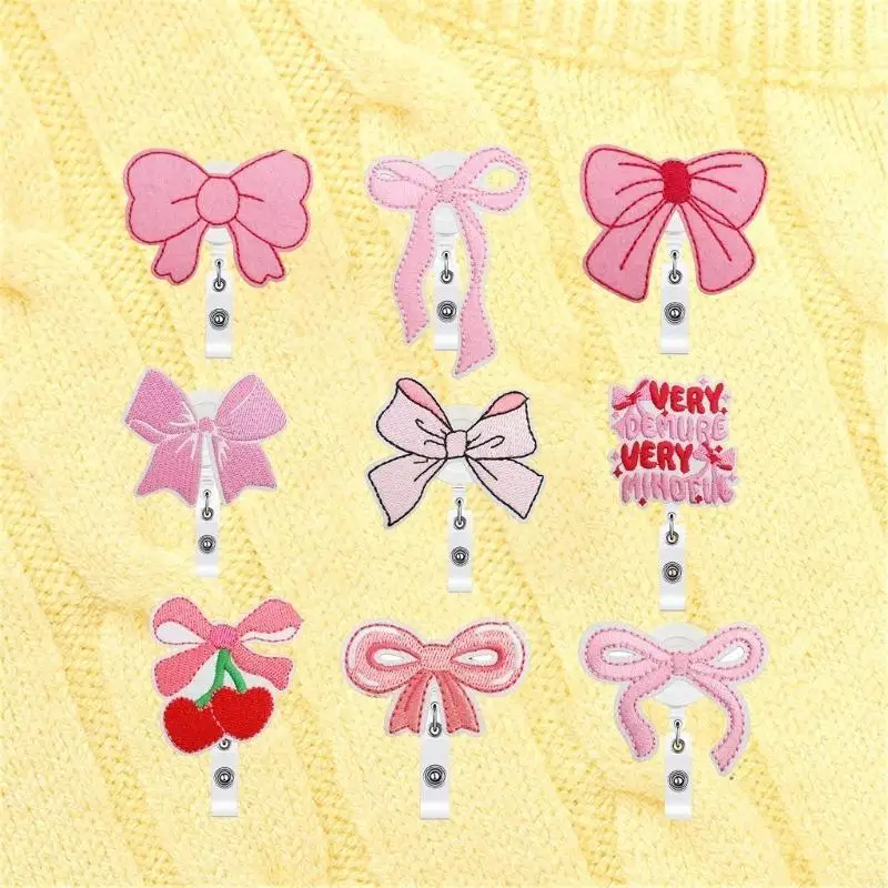 270D 9pack Small Hollows Bowknot Embroidery Patches Love Bows Pattern Tie Patches for Clothes and Bags
270D 9pack Small Hollows Bowknot Embroidery Patches Love Bows Pattern Tie Patches for Clothes and Bags