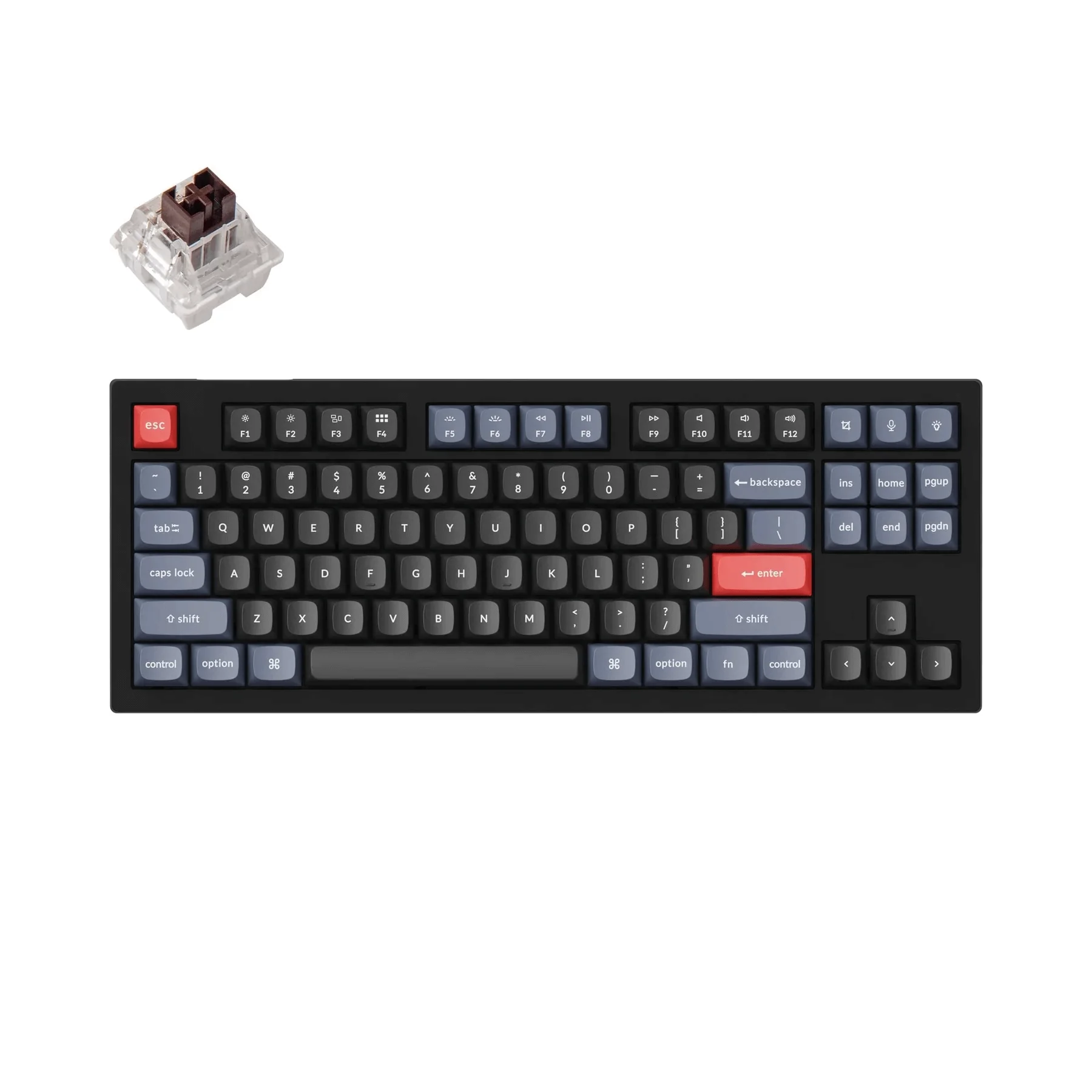 Keychron V3 QMK Fully Assembled Custom Mechanical Keyboard Type-C Wired Keychron K Pro Switch OSA Double-Shot PBT Keycaps
Keychron V3 QMK Fully Assembled Custom Mechanical Keyboard Type-C Wired Keychron K Pro Switch OSA Double-Shot PBT Keycaps