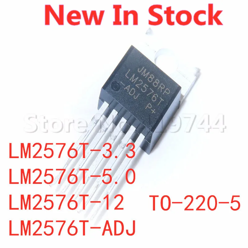 5PCS/LOT LM2576T-3.3 LM2576T-5.0 LM2576T-12 LM2576T-ADJ LM2576T TO-220-5 Switching Regulators In Stock
5PCS/LOT LM2576T-3.3 LM2576T-5.0 LM2576T-12 LM2576T-ADJ LM2576T TO-220-5 Switching Regulators In Stock