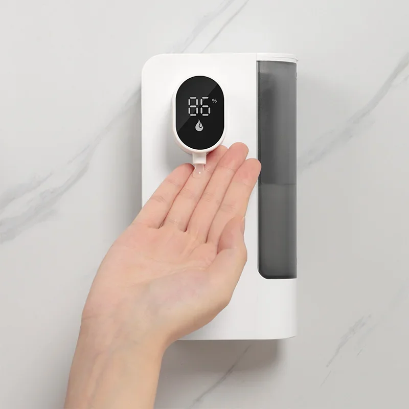 New Wall Mounted Gel Automatic Soap Dispenser 500ml Large Capacity Bathroom Shampoo Bottle Smart Sensor Soap Dispenser
New Wall Mounted Gel Automatic Soap Dispenser 500ml Large Capacity Bathroom Shampoo Bottle Smart Sensor Soap Dispenser
