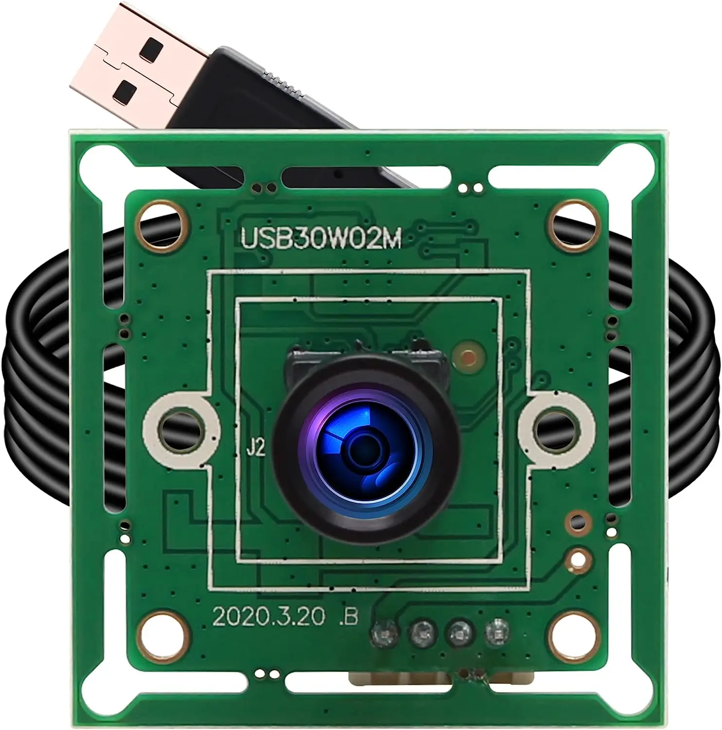 ELP VGA Super Mini Wide Angle USB Camera Module With 100 Degree Lens High Speed 480P 60fps UVC USB2.0 Computer Camera 
ELP VGA Super Mini Wide Angle USB Camera Module With 100 Degree Lens High Speed 480P 60fps UVC USB2.0 Computer Camera