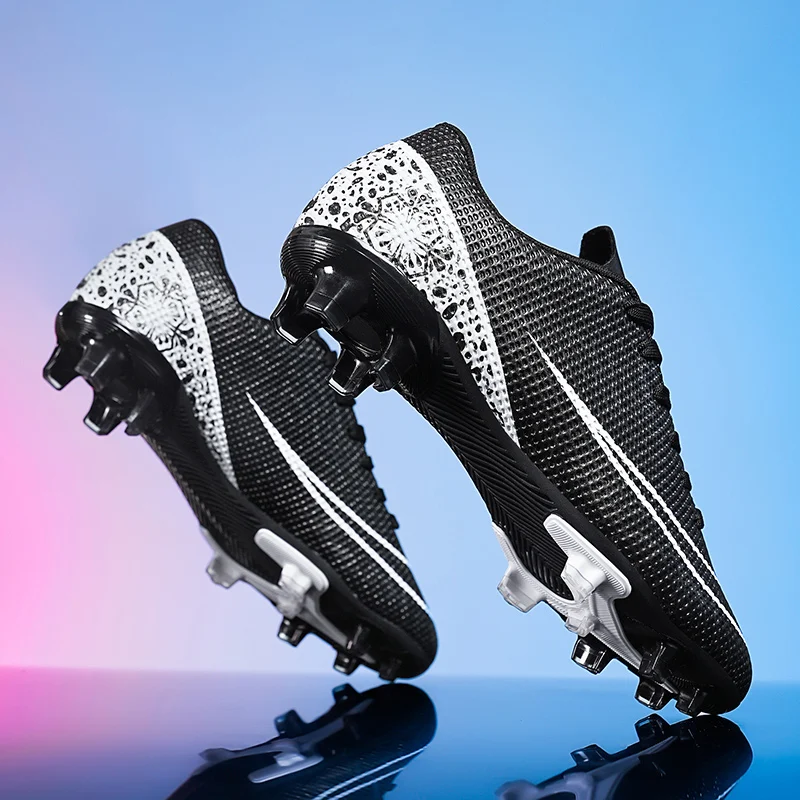 TF/FG Lightweight Ankle Football Boots Men's Football Shoes Outdoor Anti slip Grass Professional Training Tournament Sports Shoe
TF/FG Lightweight Ankle Football Boots Men's Football Shoes Outdoor Anti slip Grass Professional Training Tournament Sports Shoe