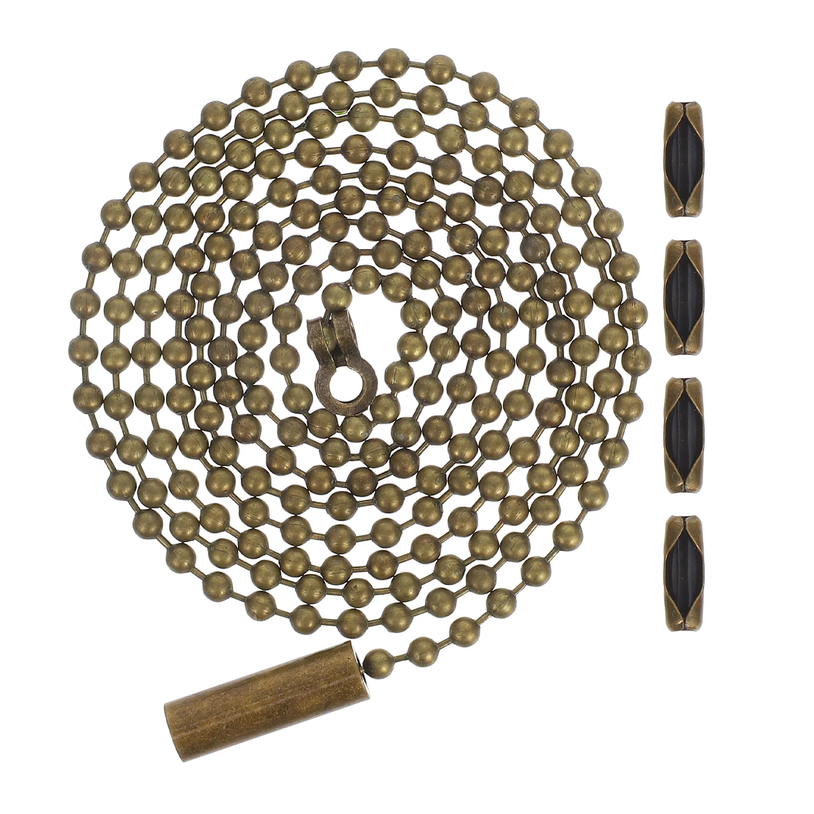 3 mm Diameter Beaded Pull Chain Extension 110cm Copper Elegant Design Firm Material Effortless Control Versatile for Wall
3 mm Diameter Beaded Pull Chain Extension 110cm Copper Elegant Design Firm Material Effortless Control Versatile for Wall