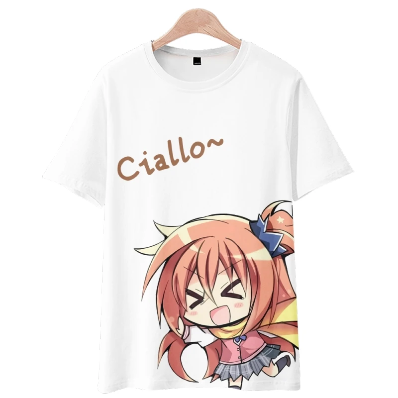Sabbat of The Witch Inaba Meguru Men‘s Clothes Print Game Trendy Brand Round Neck T-shirt Summer Man Women Short-sleeved
Sabbat of The Witch Inaba Meguru Men‘s Clothes Print Game Trendy Brand Round Neck T-shirt Summer Man Women Short-sleeved