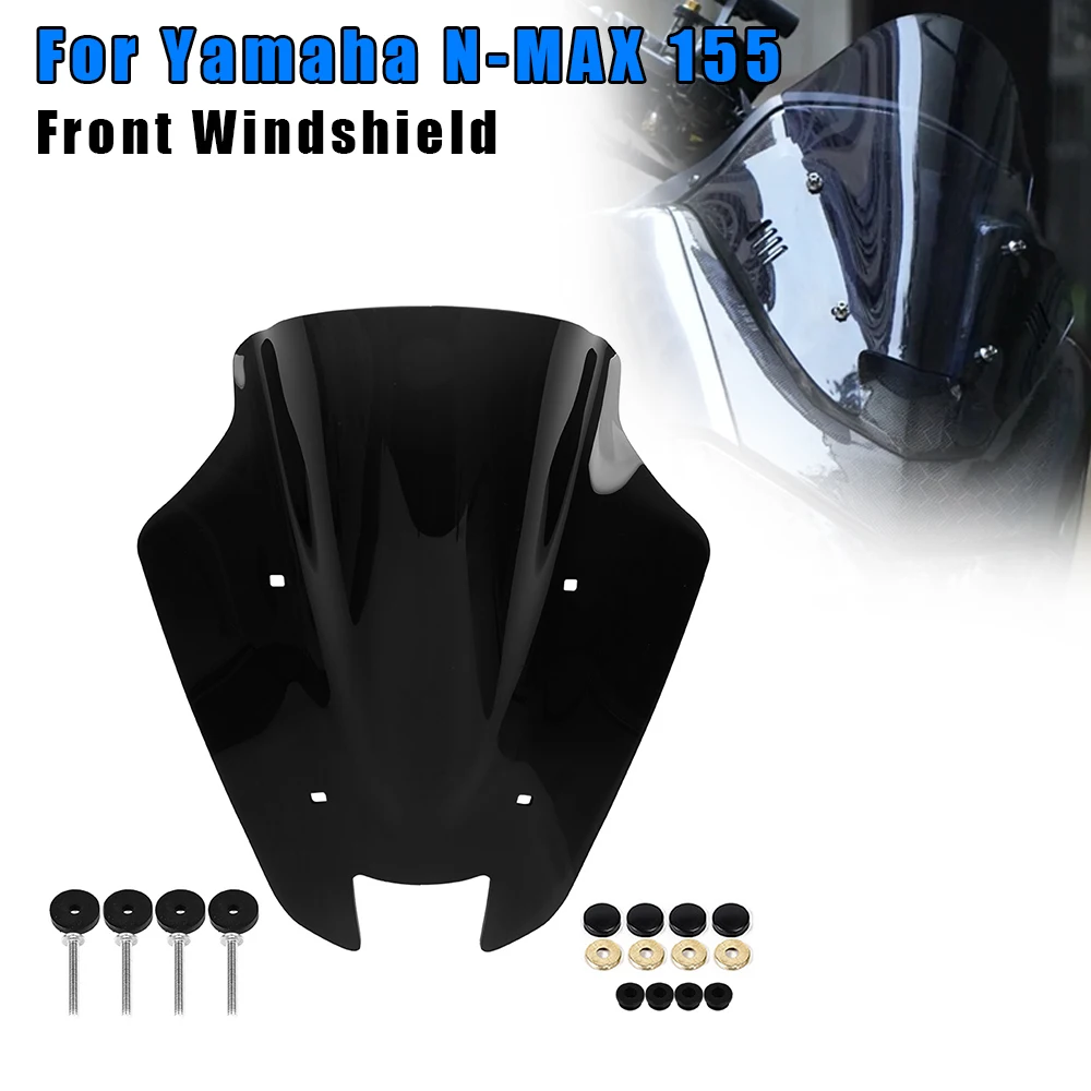 Windshield Wind Screen Shield Deflector Guard Motorcycle Front Windscreen For Yamaha Nmax N-max 155 Nmax155 N-max155 2020-2024
Windshield Wind Screen Shield Deflector Guard Motorcycle Front Windscreen For Yamaha Nmax N-max 155 Nmax155 N-max155 2020-2024
